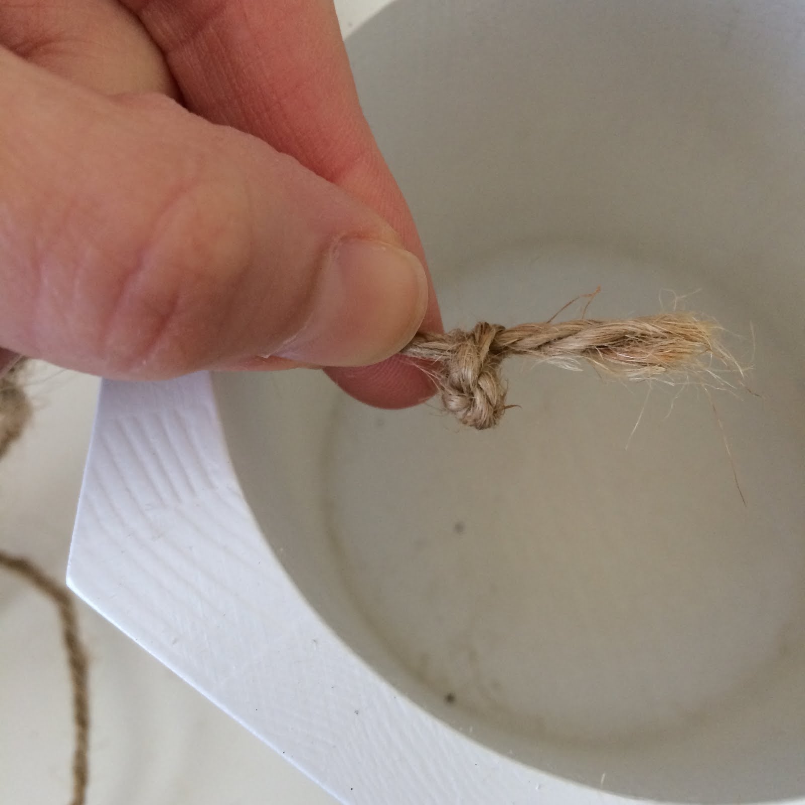 Quick and Easy DIY Hanging Planter Charisa Darling