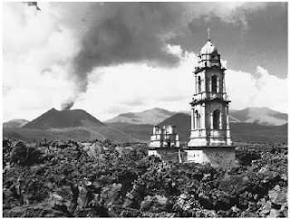volcan+paracutin+iglesia+lava