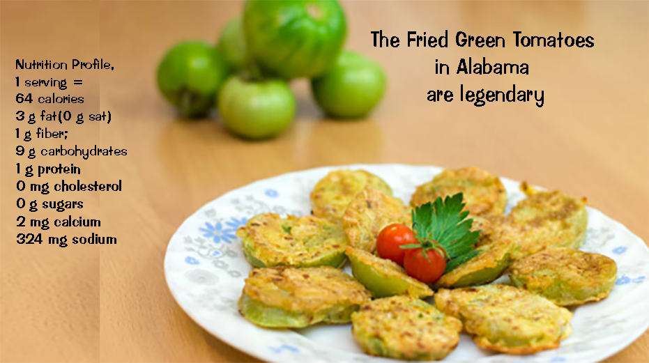 Dietitians Online Blog Celebrating Alabama's Birthday and Fried Green