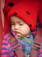 Sara with her Ladybug Hat