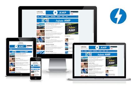 Infinite Amp Responsive Blogger Template