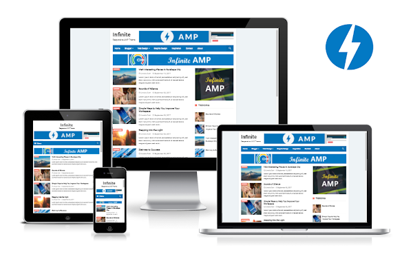 Infinite AMP Responsive Blogger Template Infinite AMP Responsive Blogger Template