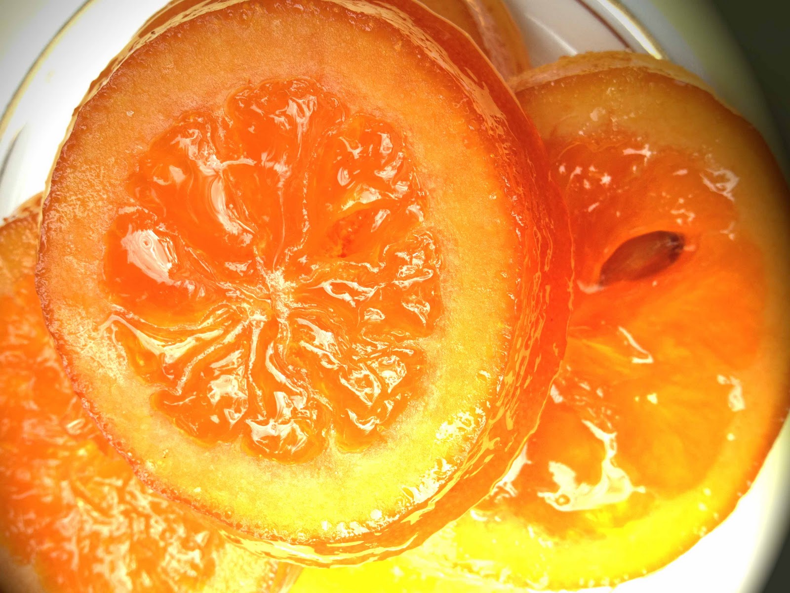 Food as Love Christmas Treats Glazed Oranges