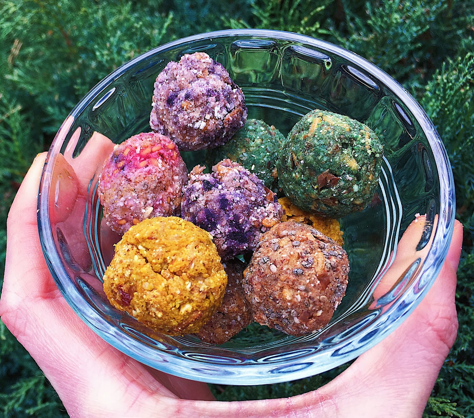 Taste the Rainbow Bliss Balls (Gluten Free, Vegan)