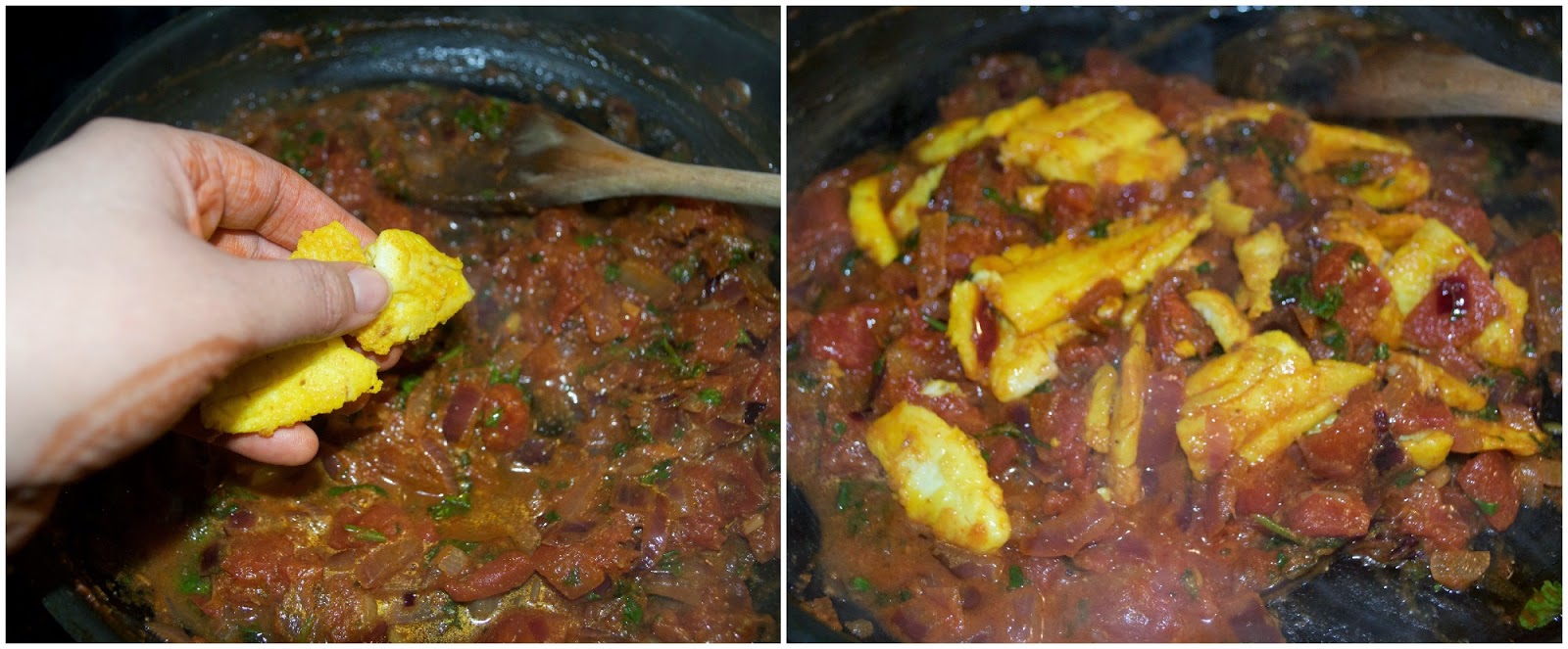 Flounder In A Spicy Tomato Sauce The Recipe Source