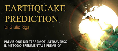 EARTHQUAKE PREDICTION   PREVISIONE DEI TERREMOTI