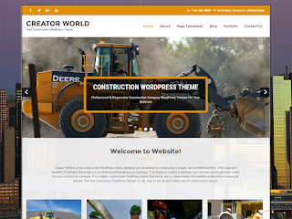 тема WordPress Creator World