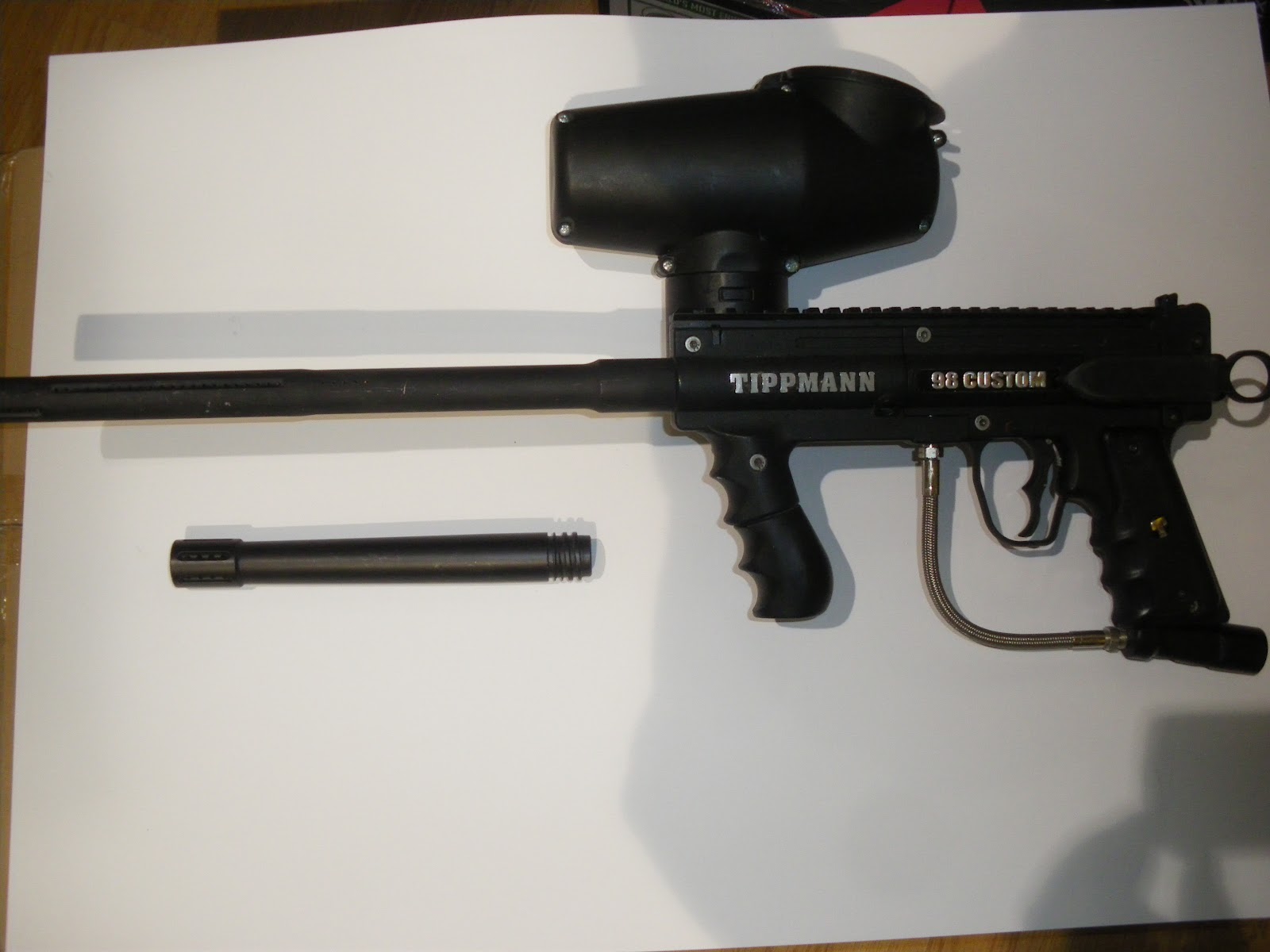 Greek Paintball Πώληση μεταχειρισμένου εξοπλισμού Tippmann 98 EGrip.