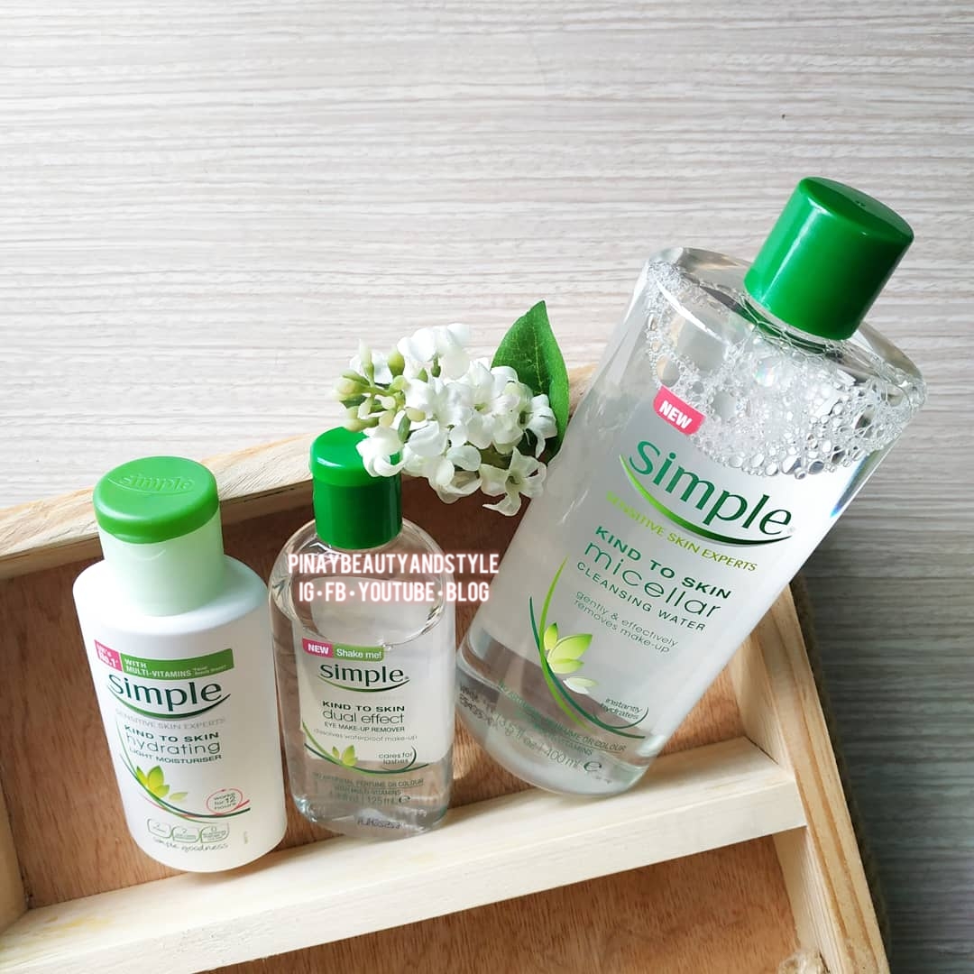 Simple Skincare for Sensitive Skin Micellar Water, Hydrating Light