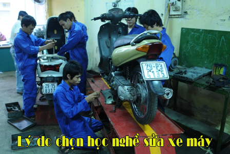 Có nên học nghề sửa chữa xe máy?