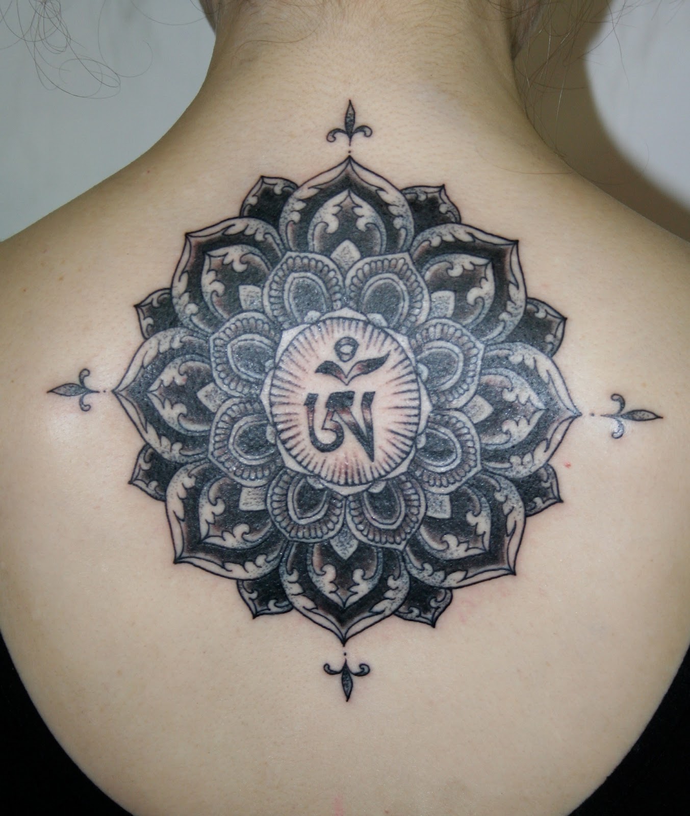 Lotus mandala tattoo