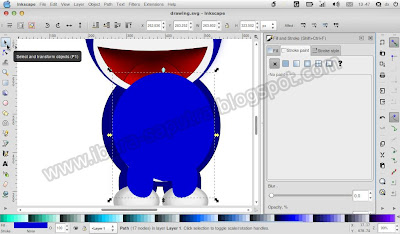 MENGGAMBAR DORAEMON - Gagasan Rujukan Dasar dan Utama