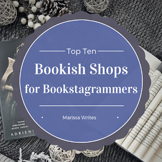top ten bookish shops for bookstagrammers