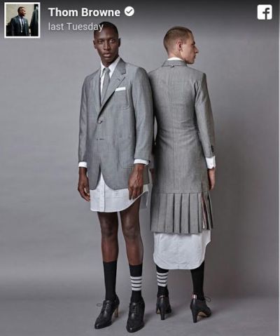 TF? American designer creates gender neutral clothes for urban men, including skirts and maxi dresses