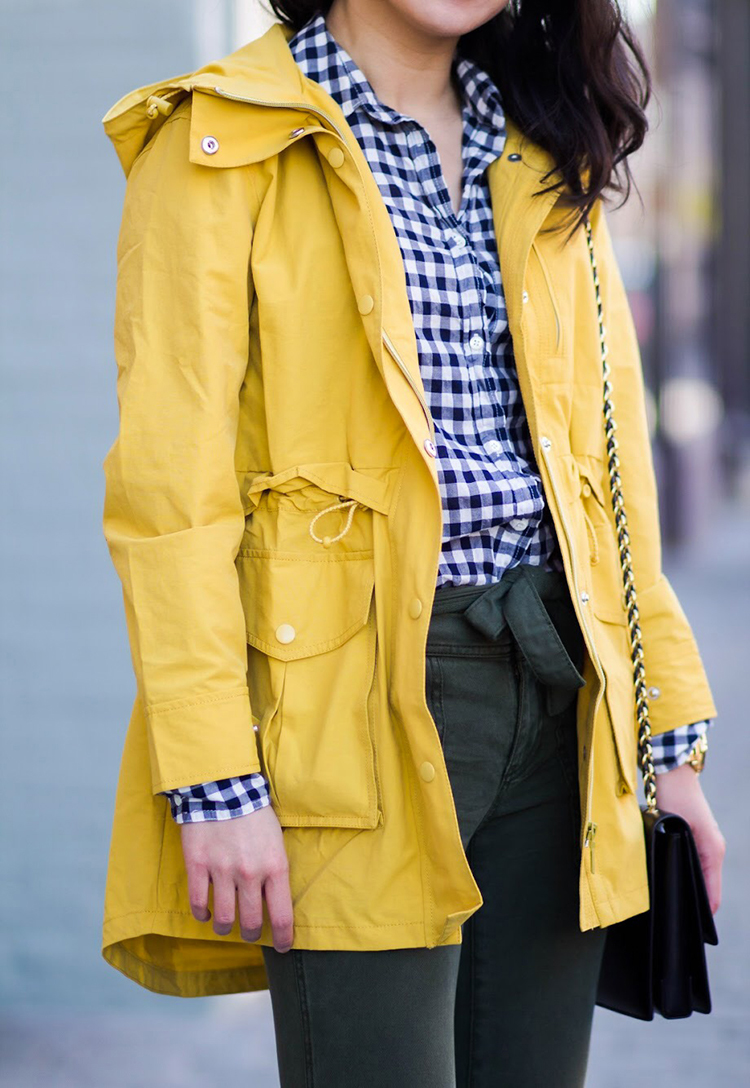 Review J. Crew Perfect RainJacket Elle Blogs