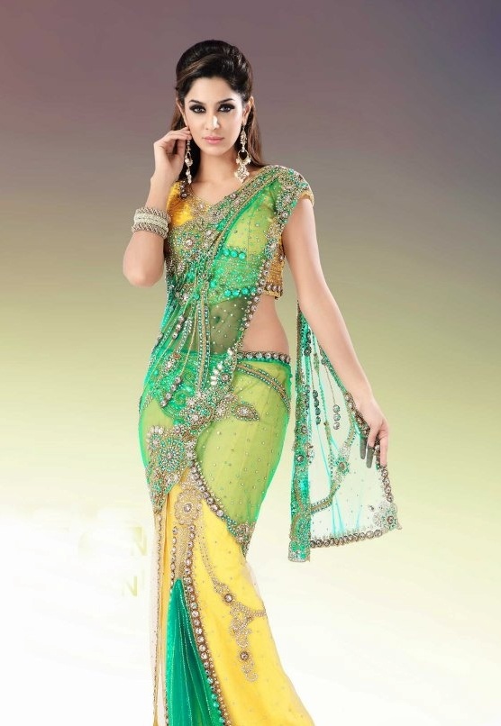 Women Fashion Indian Bridal Sarees For Women
