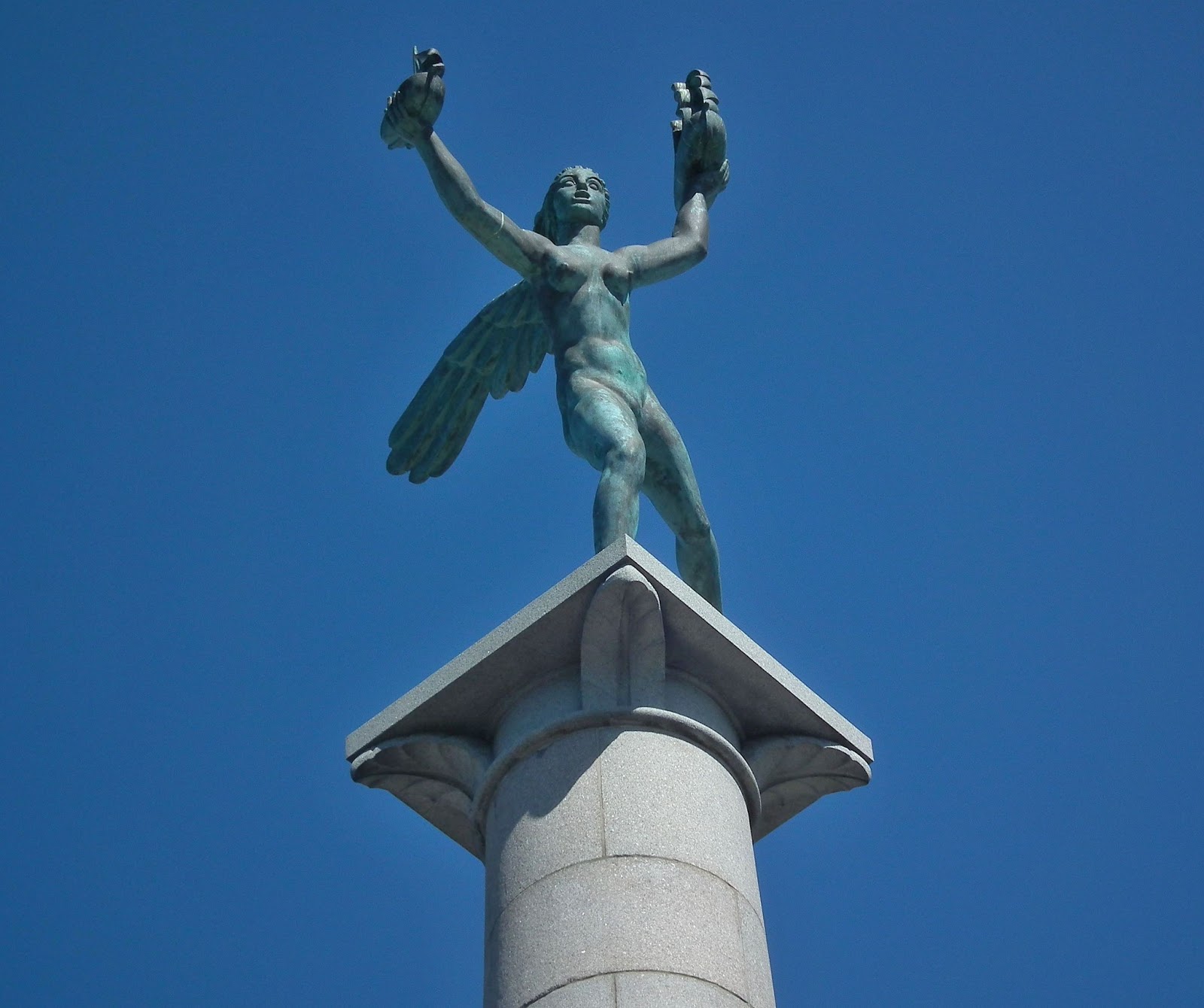 The Things I Enjoy: The Mariner's Goddess monument in Helsingborg