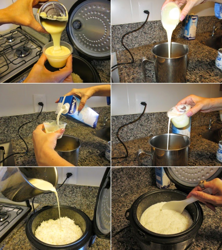 Kate Macedo: Arroz doce na panela elétrica