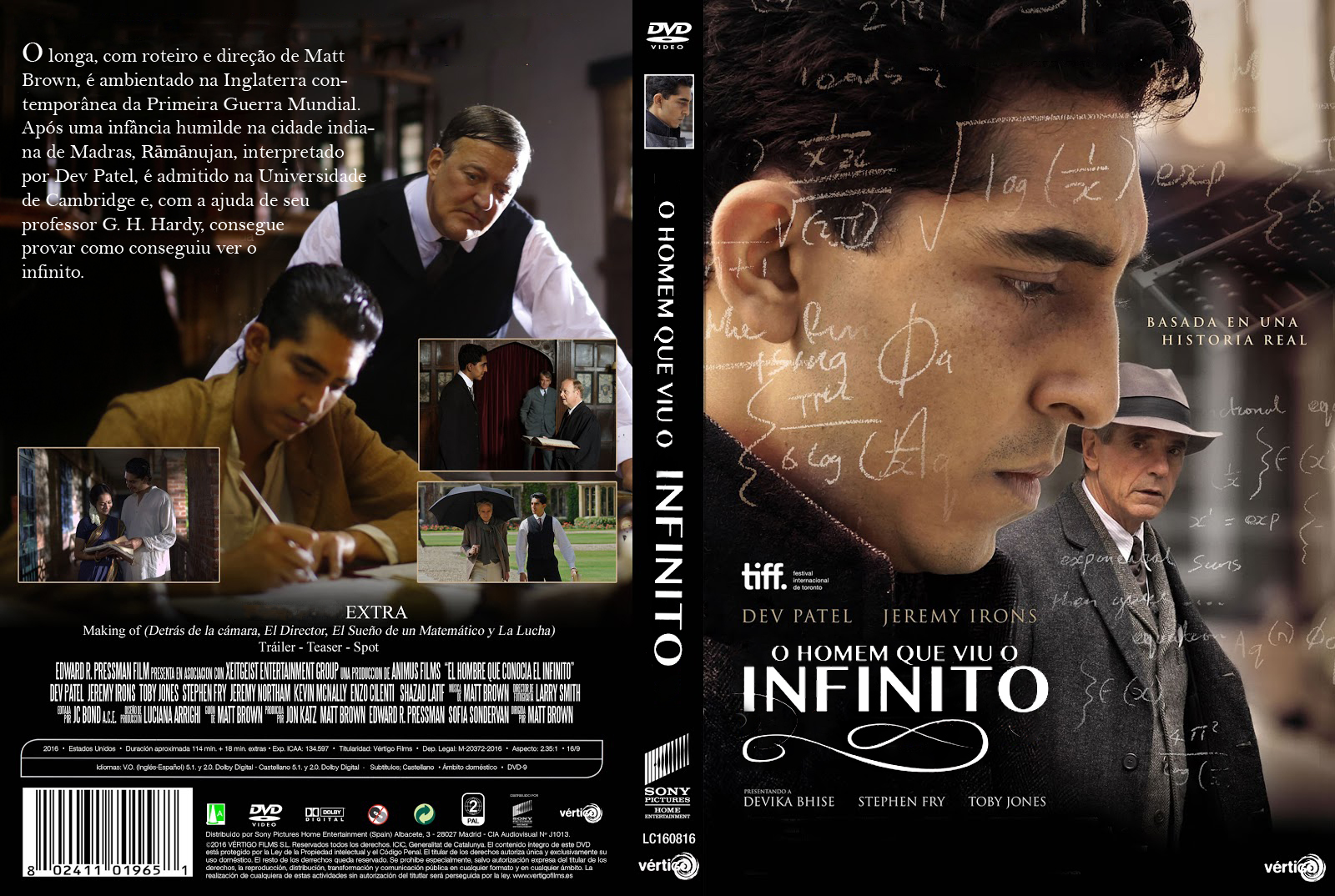 O Homem Que Viu o Infinito (2016) Baixaki Capas O Homem Que Viu o Infinito (2016) Baixaki Capas