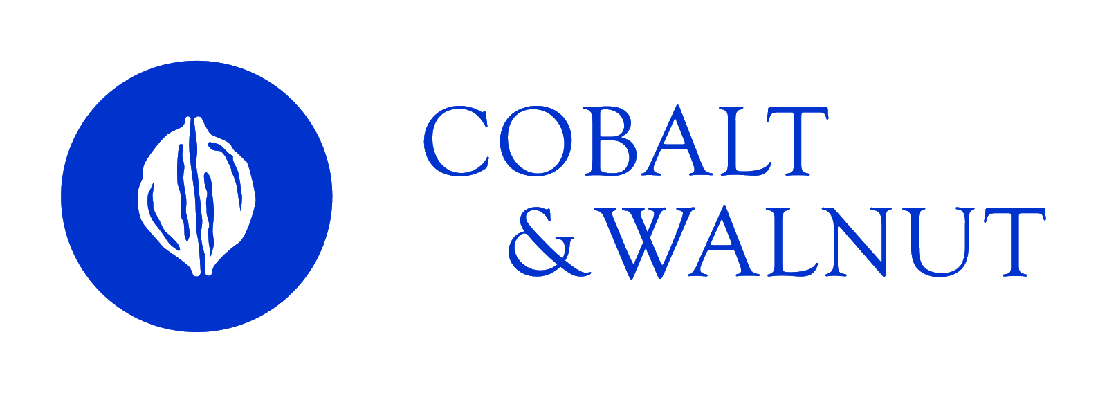 Cobalt and Walnut