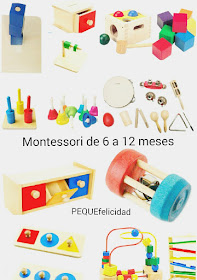 Juguetes inspiración Montessori para niños de 4 a 6 años