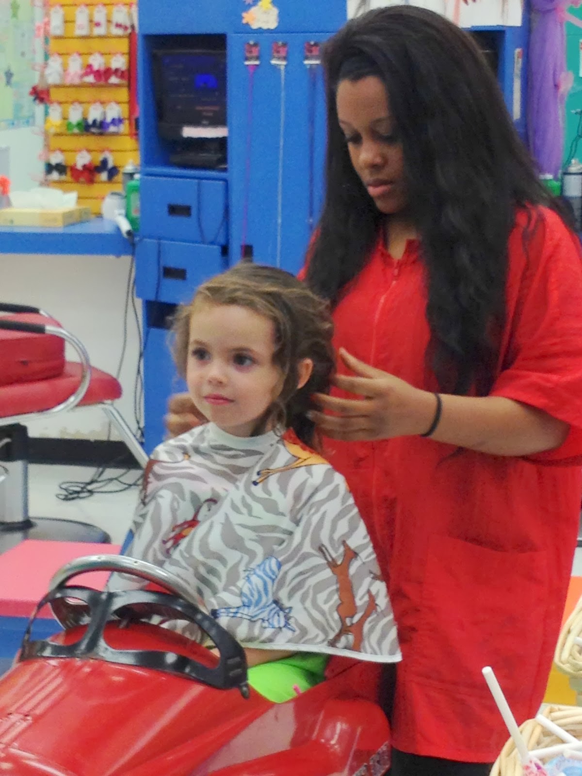 Diana's Delights Brielle's First REAL Haircut!