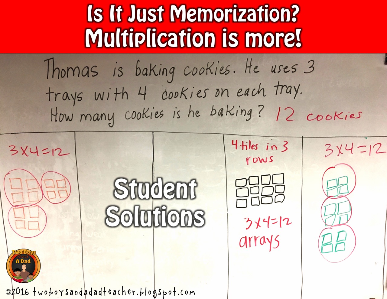 Two Boys and a Dad Productions: Is It Just Memorization? Multiplication ...