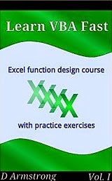 Learn VBA Fast, Vol. I: Excel function design course, with practice exercises (The VBA Function Design Course Book 1)