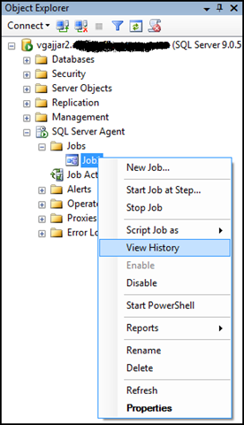 YOUR's SQL SERVER: How to Check Failed Jobs History