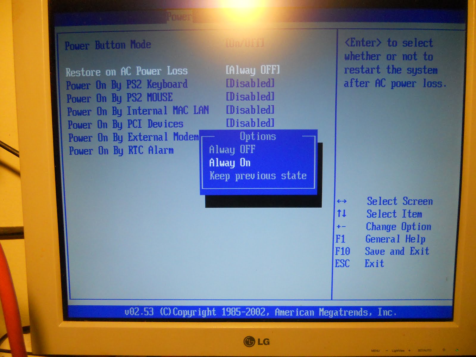 SV1HAG Control Parallel Port