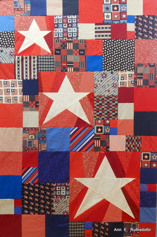 One Designer's Journey Quilt of Honor = Stars