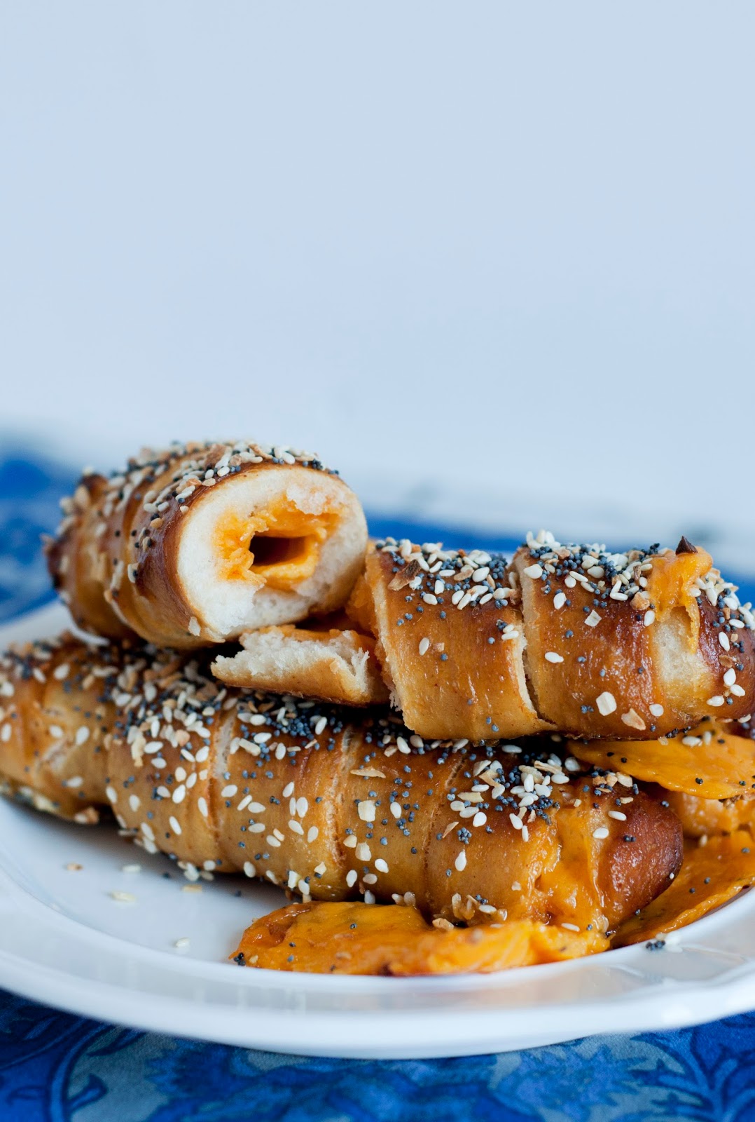 Lakyn + Judah buffalo & cheddar pretzels