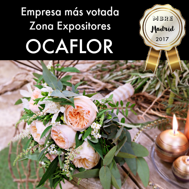 floristeria ocaflor - mi boda rocks experience madrid septiembre 2017
