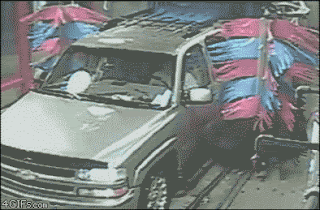 Autowaschanlage Unfall lustige gifs - Missgeschick mit der Autotür Autowaschanlage Unfall lustige gifs - Missgeschick mit der Autotür