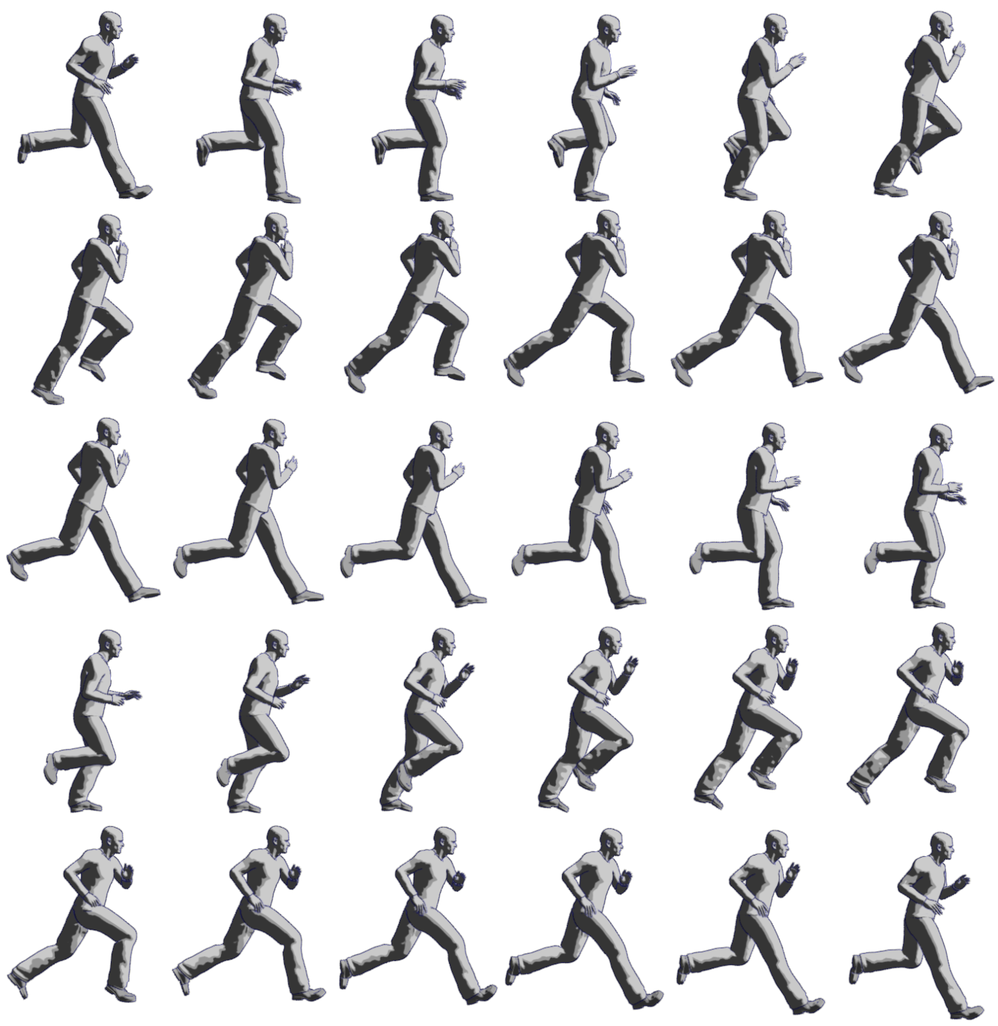 Running Animation 2d Sprite Sheets Png Free Transparent Png Clipart ...