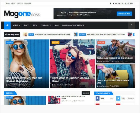 top 8 professional free responsive blogger template for quickly AdSense approval