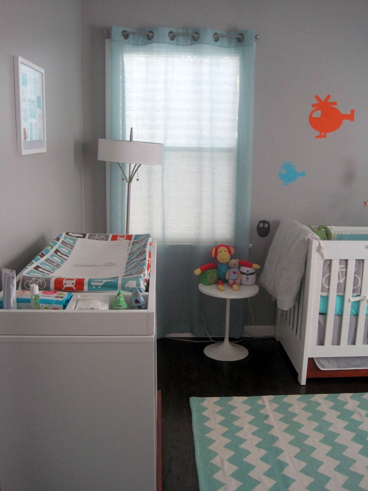 Rhan Vintage. Mid Century Modern Blog. Our Vintage Modern Baby Nursery.