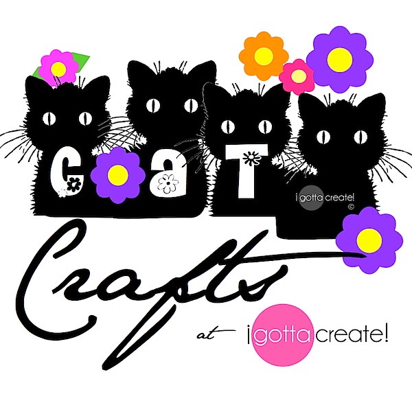 Purrfect cat-themed crafts, decor, fashion, food and baubles for your cat! | Visit I Gotta Create!