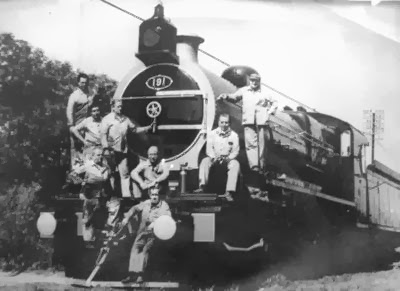 La 191, La Emperatriz, La veloz locomotora del Maquinista Francisco Savio, en FCGM desde 1916.