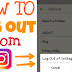 How Do You Log Off Instagram