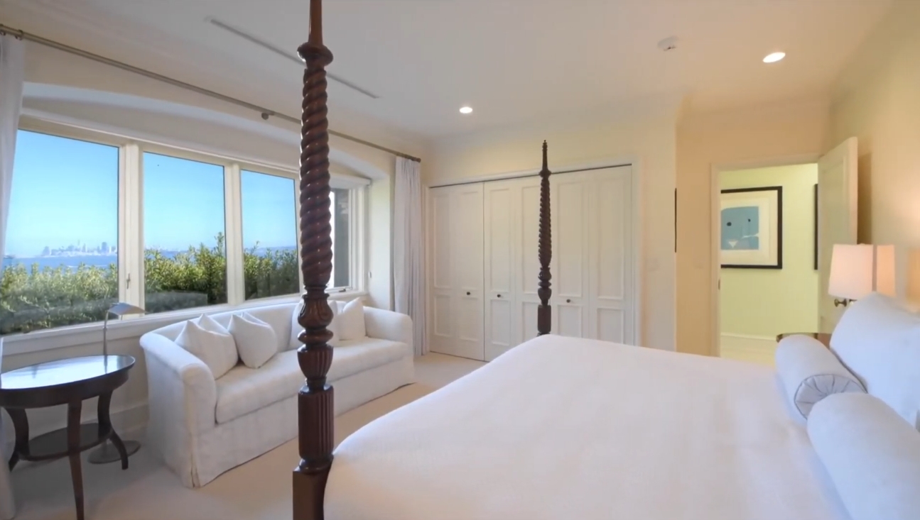 16 Photos vs. Inside Elegant Mansion with Beautiful View in Belvedere California vs. Interior Design Tour