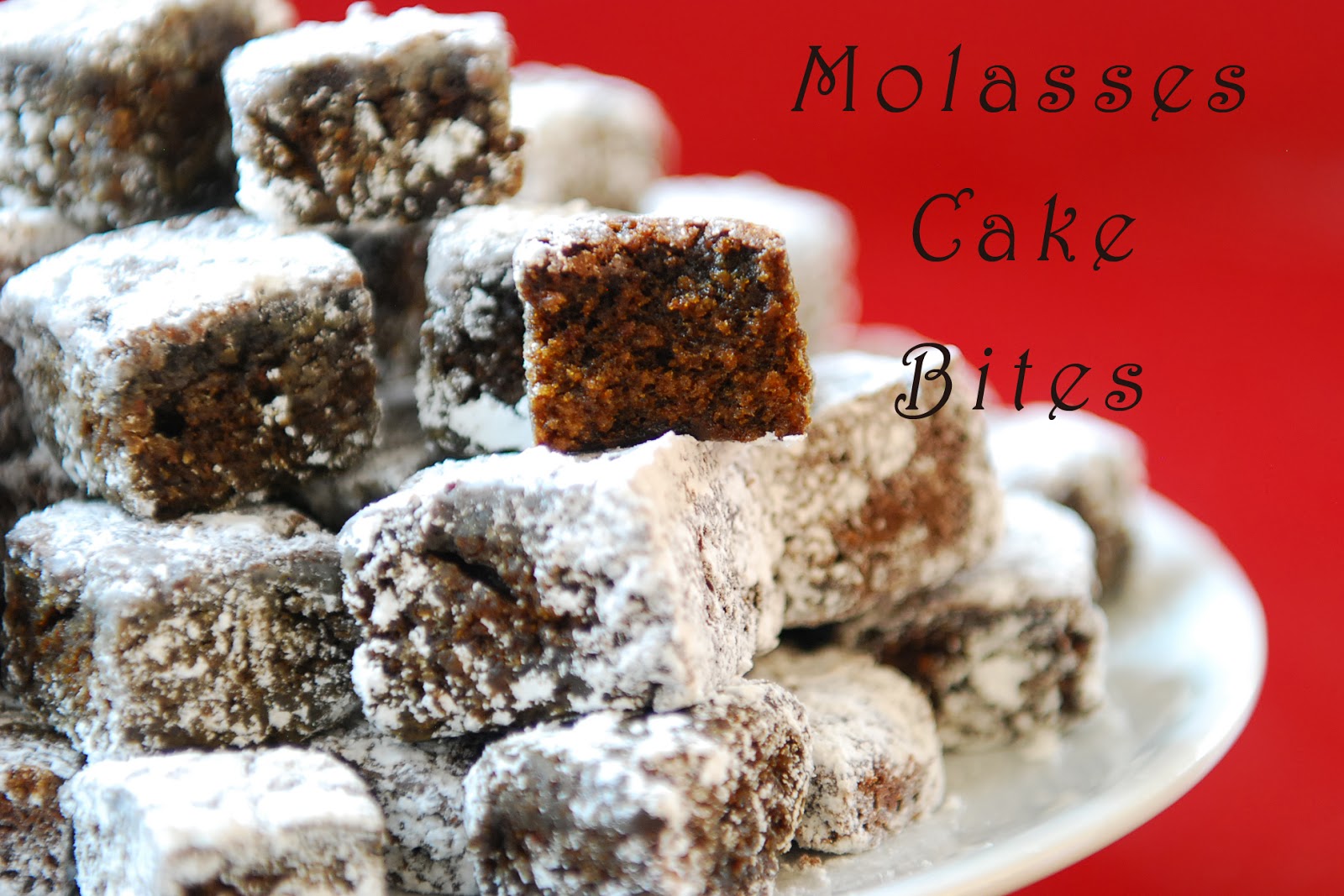 Simply Gourmet Molasses Cake Bites