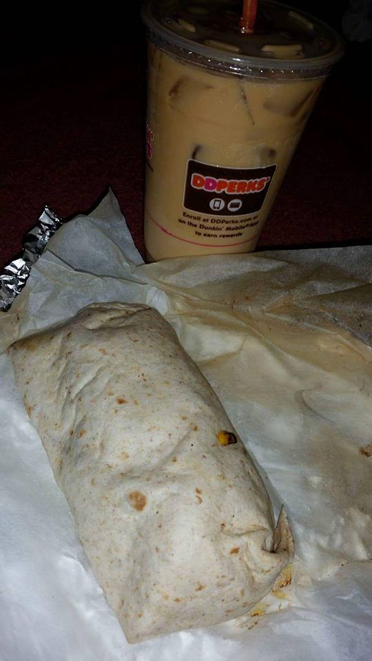 Dunkin' Donuts GranDDe Burrito Available February 29 ChitChatMom