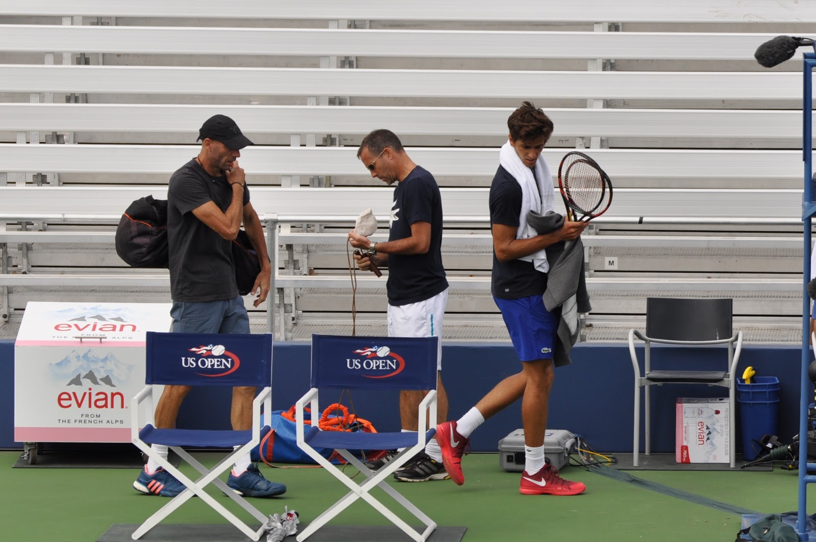 Richard Gasquet と旅の記録 17 Us Open Tennis に行ってきました その2 ピエールの1回戦
