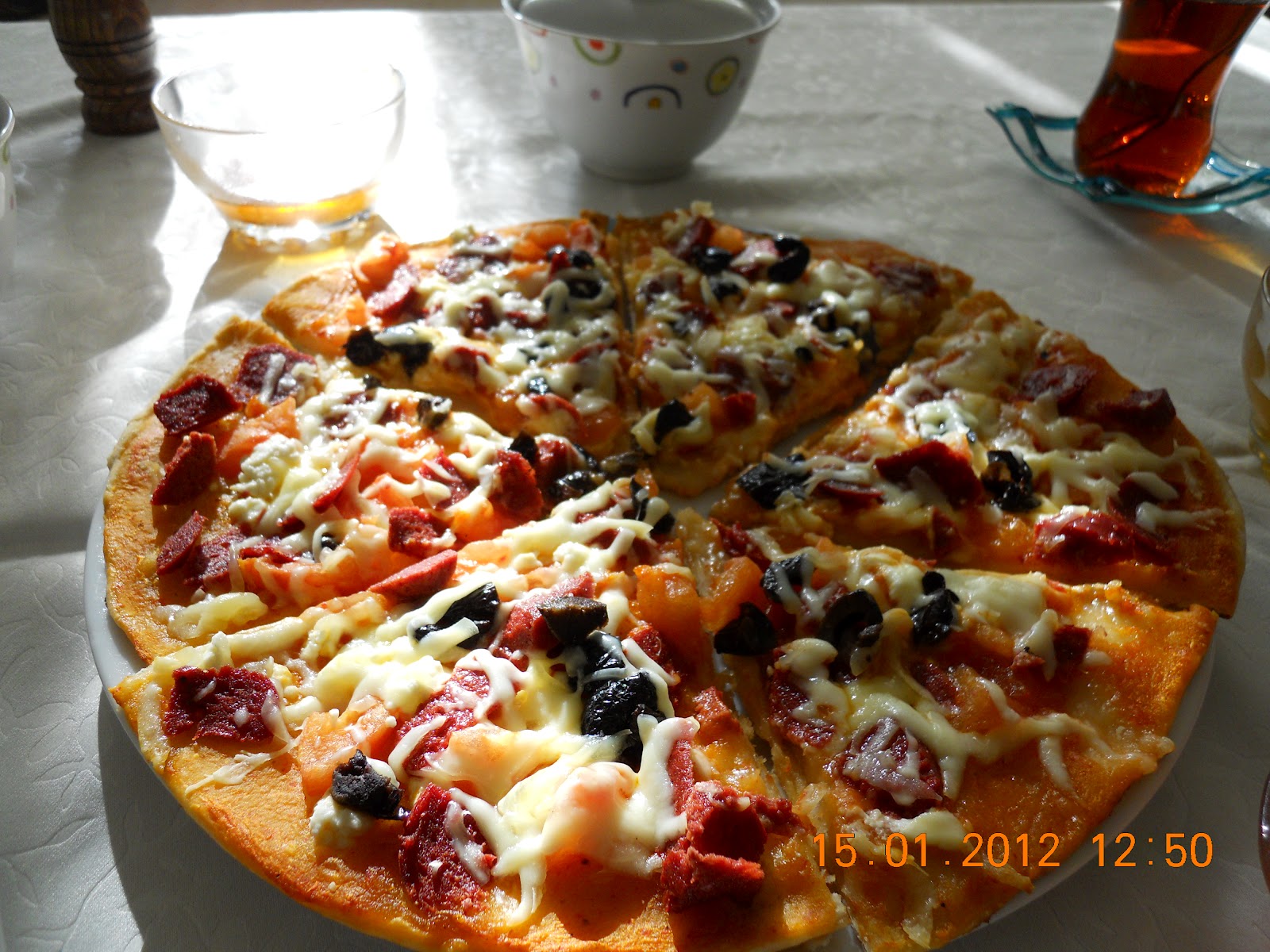 ALTINSIRMA EV YAPIMI PİZZA