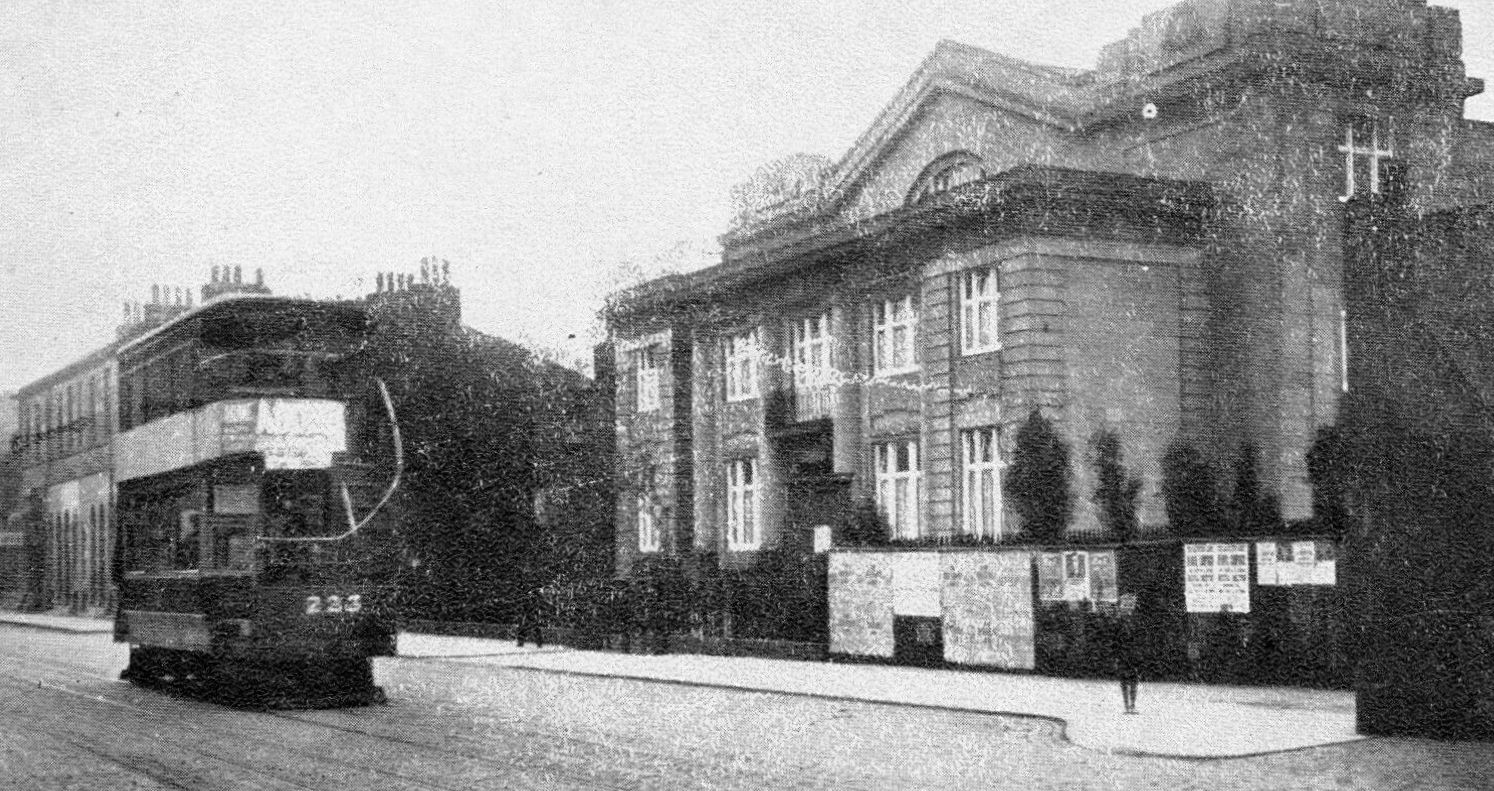 Tour Scotland Old Photograph Town Hall Portobello Scotland