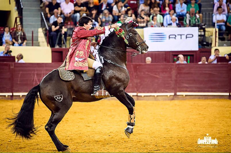 Parabéns a você!!! O cavaleiro Luís Rouxinol Jr. e o Toureiro de Prata