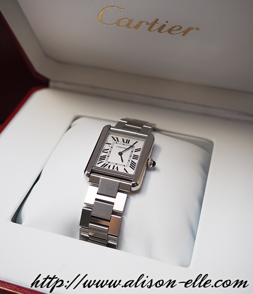 cartier tank solo womens large