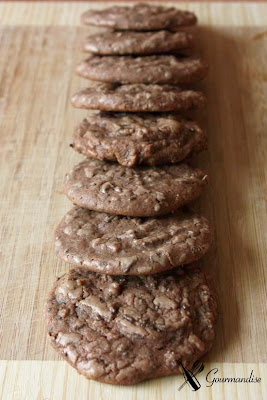 Gourmandise Biscoitos de cacau com óleo de girassol