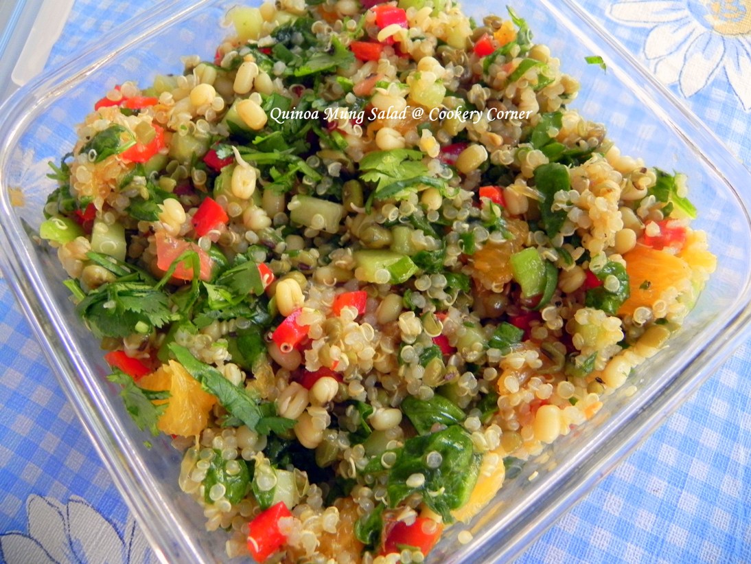 Quinoa Mung Salad